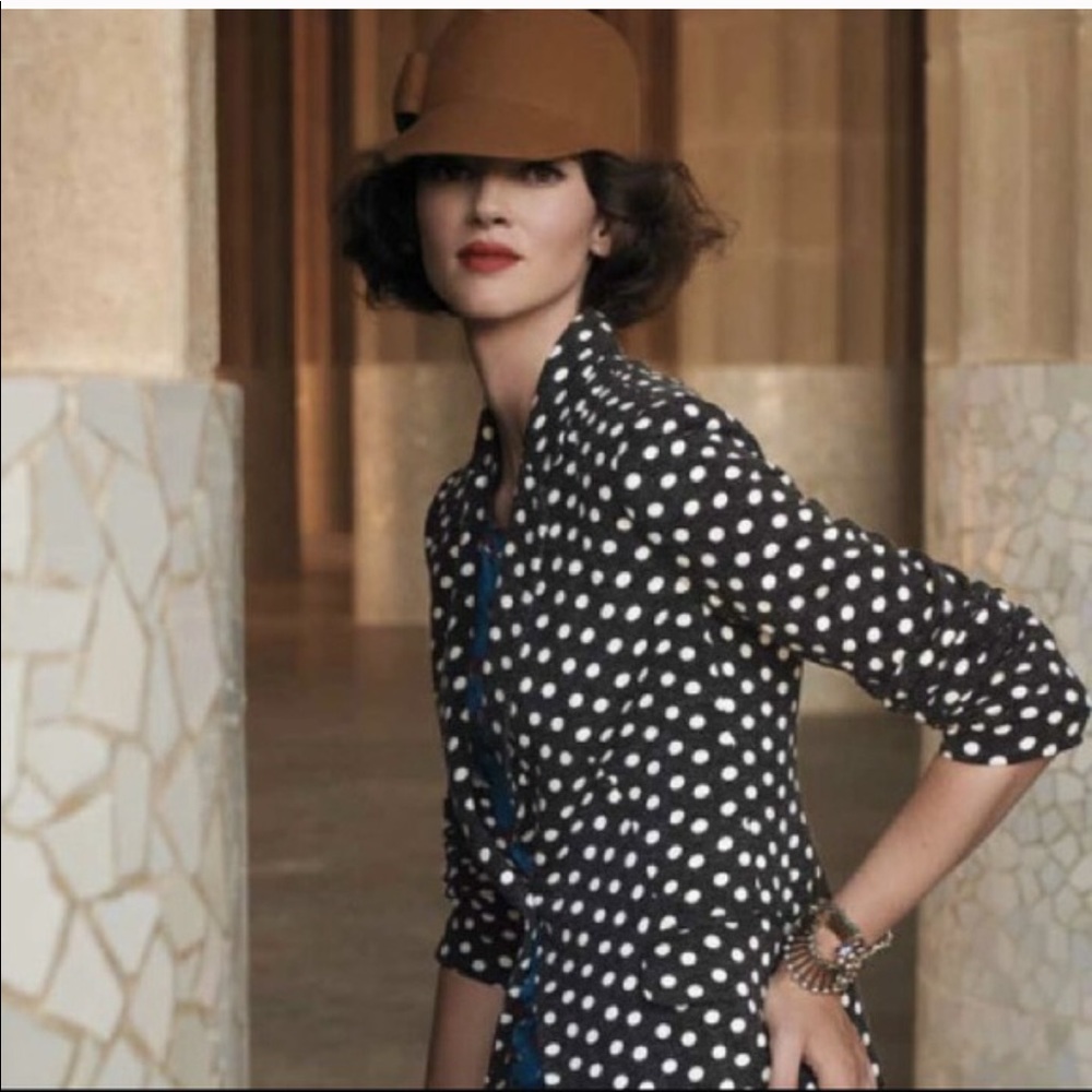 Anthropologie Corey Lynn Calter Point Blazer Dots - Picture 5 of 13